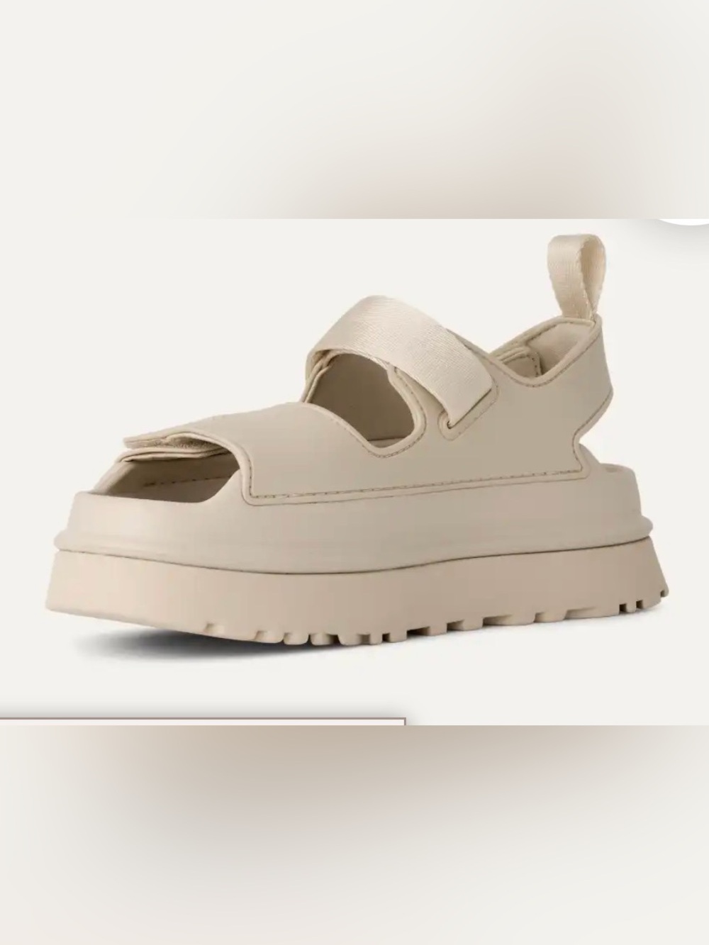 Women Ugg Goldenglow Beige Sandal Size 9
New with original box.
#sandals #Ugg